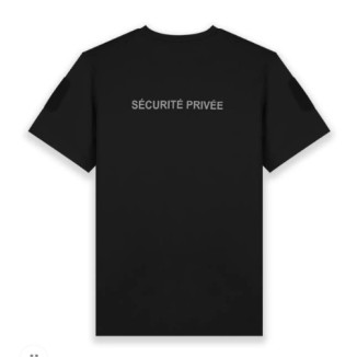 T-shirt Sécurité Privée – GK SAFETEK