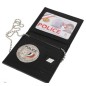 Porte-cartes avec emplacements grade et médaille