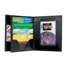 Porte-carte horizontal 3 volets