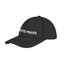 Casquette avec Broderie Sécurité Privée – GK SAFETEK®