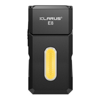 Lampe rechargeable à triple source de lumière E8 - 1000 lumens - noir