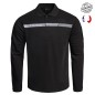 Polo SÉCU-ONE manches longues Sécurité Privée noir