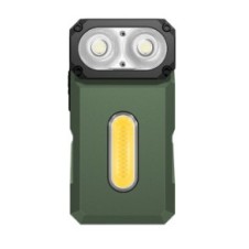 Lampe rechargeable à triple source de lumière E8 - 1000 lumens - noir ou verte