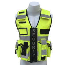 Gilet de Sécurité Privée Haute Visibilité