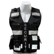 Gilet de Sécurité Privée Haute Visibilité