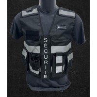 Gilet de Sécurité Privée Haute Visibilité