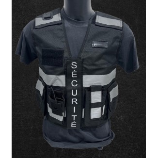 Gilet de Sécurité Privée Haute Visibilité