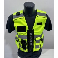 Gilet de Sécurité Privée Haute Visibilité