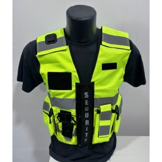Gilet de Sécurité Privée Haute Visibilité