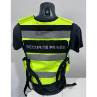 Gilet de Sécurité Privée Haute Visibilité